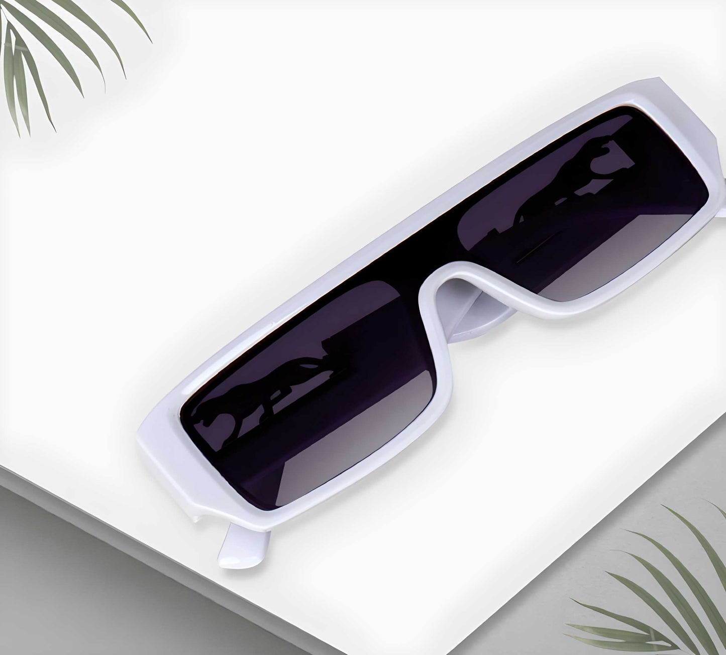 Men's White Sunglasses